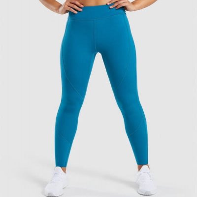 Lato w nowym stylu europejskie i amerykanskie spodnie jogi o wysokiej talii, Hip Lifting Fitness sportowy dziewiciopunktowe spodnie, nagie spodnie jogi kobiet