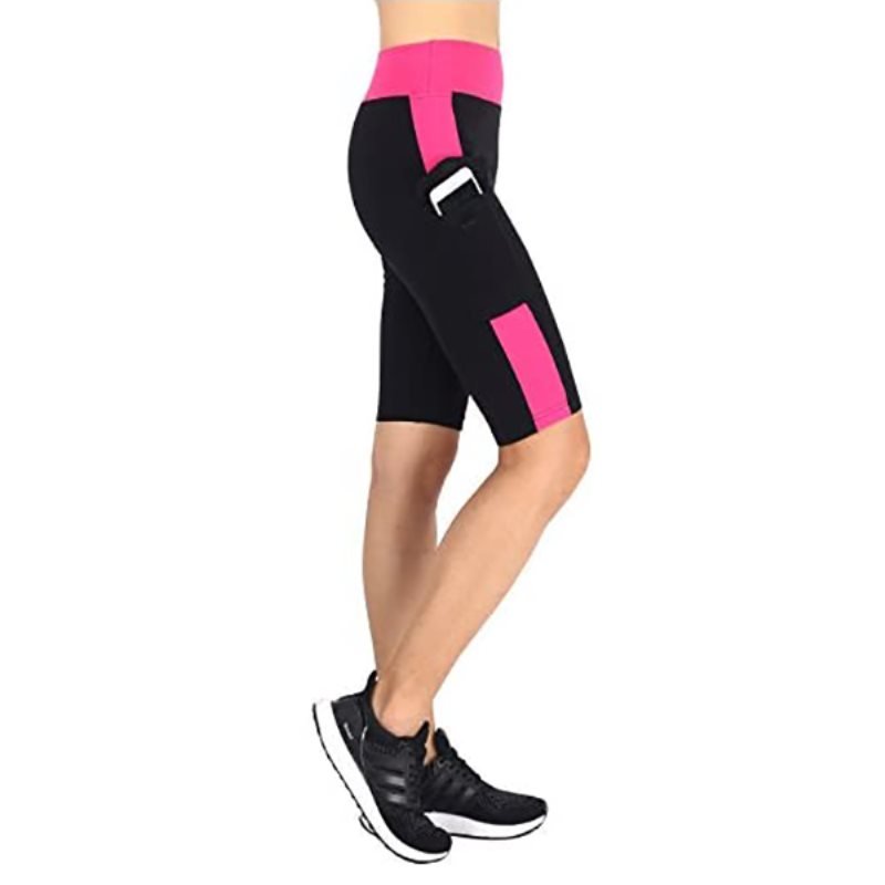 Length Tights Shorts Pants with Pockets : Sports Outdoors