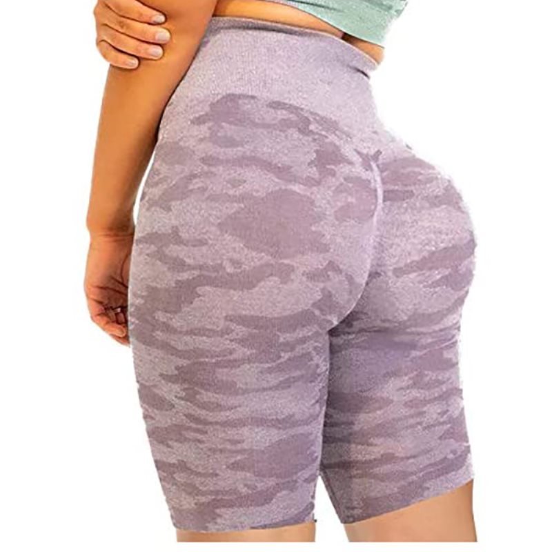 Seamless Shorts Waist Tummy Control Shorts Compression Hot Pants at Women